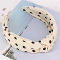 Fashion Original Wild Headband Navy Style Retro Cross Classic Striped Hair Band for Women